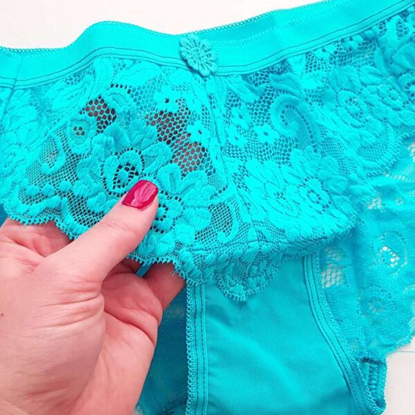 Paniz Womens Underwear Set Underwire Code 9015 Turquoise 2