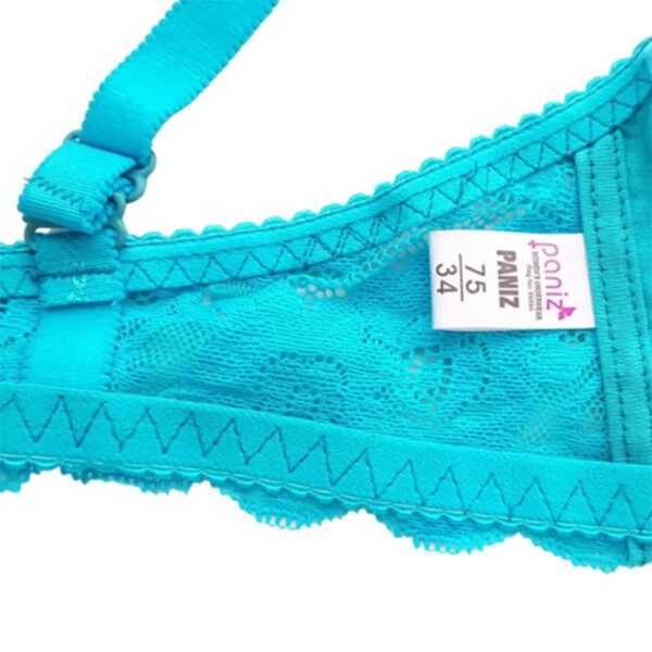 Paniz Womens Underwear Set Underwire Code 9015 Turquoise 8
