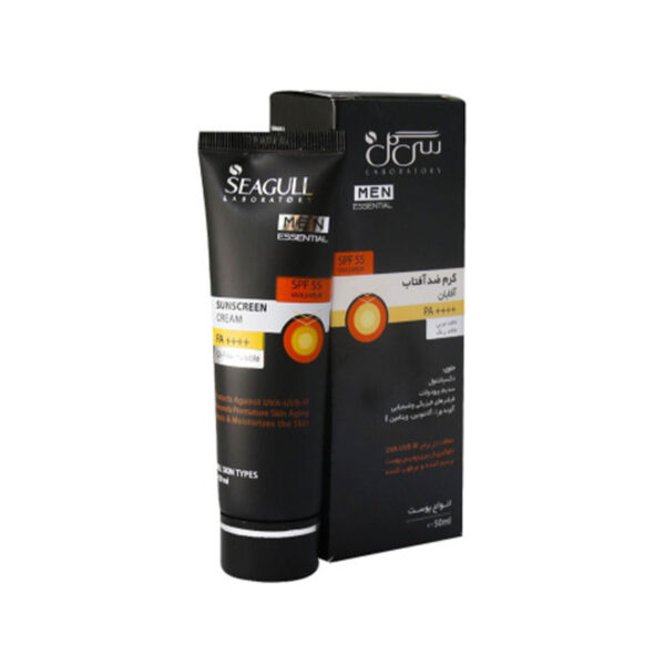 Seagull Sunscreen Cream Oil Free SPF 55 For Men 50 ml 2 1
