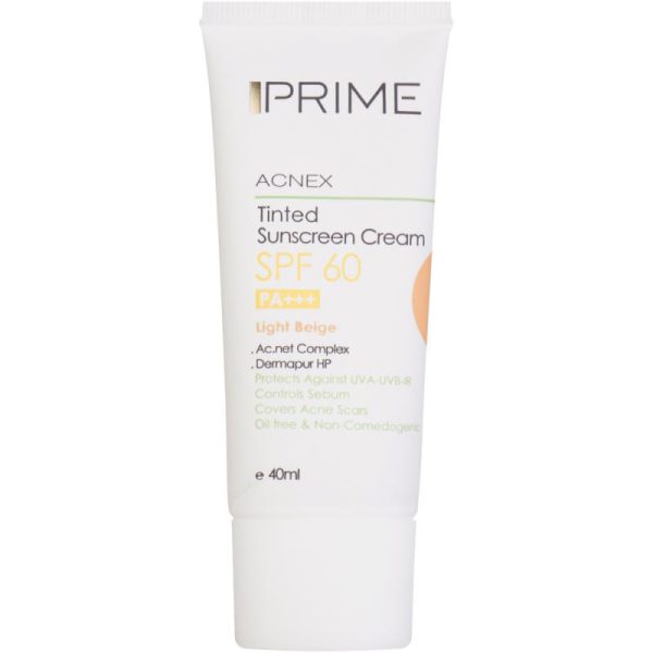 Prime Tinted Sunscreen Cream SPF60 40ml 1 1